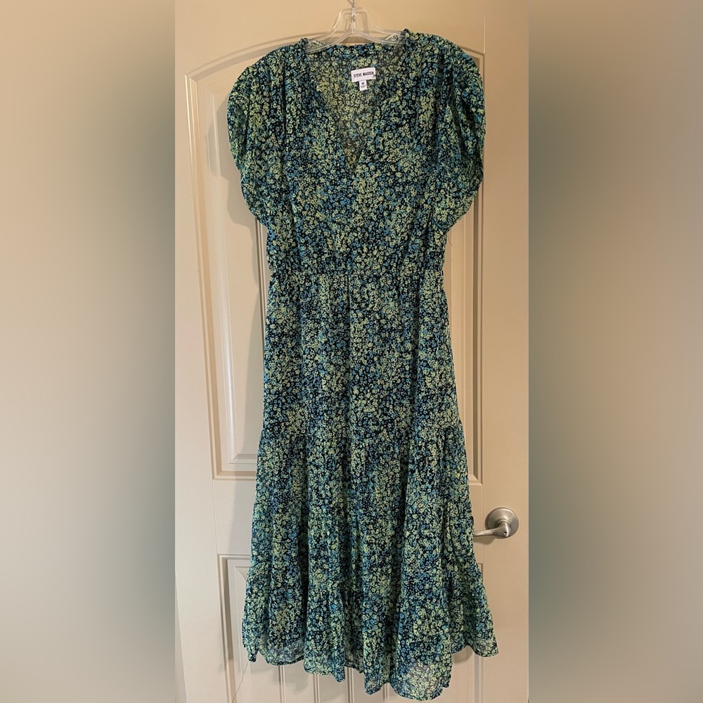 Steven Madden Tiered Midi Dress